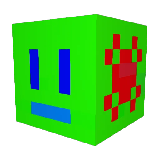 baracuda919 Minecraft avatar head, 3D render