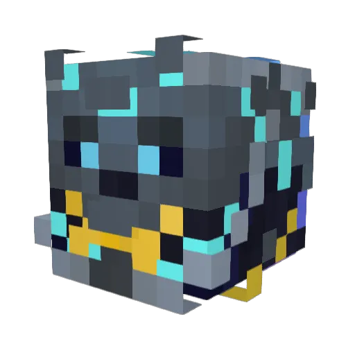 barbiequeueribs Minecraft avatar head, 3D render