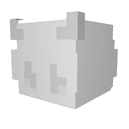 barbod_bh1390 Minecraft avatar head, 3D render