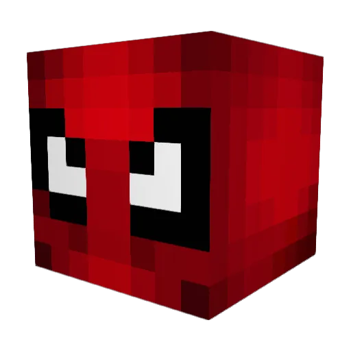 barelplay Minecraft avatar head, 3D render