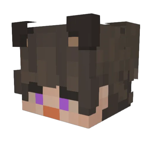 barleycorm Minecraft avatar head, 3D render