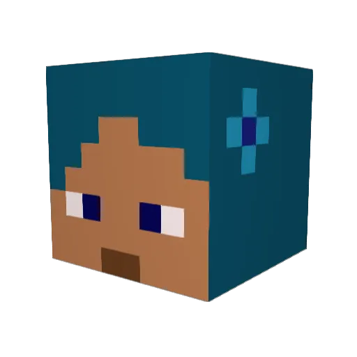 barnburner151 Minecraft avatar head, 3D render
