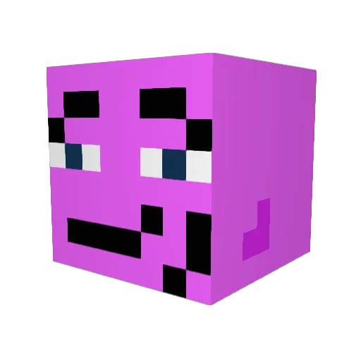 barneydadd Minecraft avatar head, 3D render
