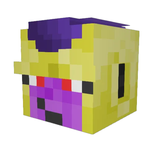 barnik87 Minecraft avatar head, 3D render