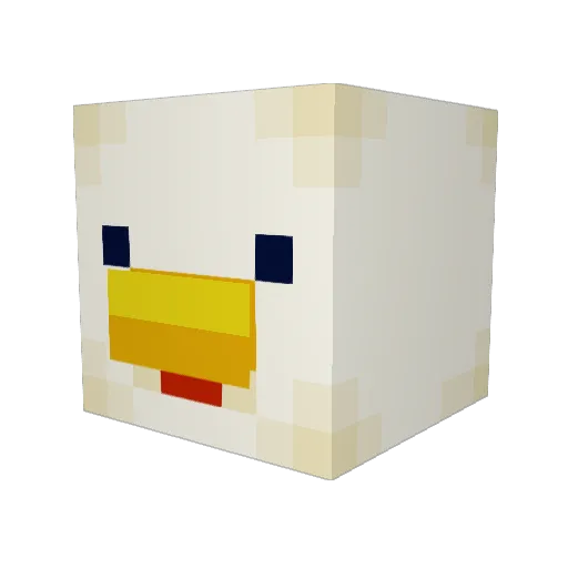 barnsley07 Minecraft avatar head, 3D render