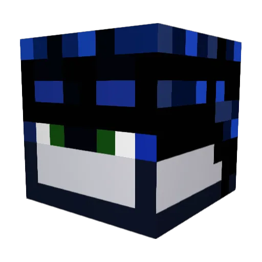 barnyboys Minecraft avatar head, 3D render