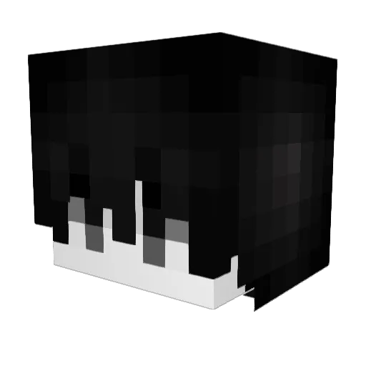 barrapanic Minecraft avatar head, 3D render