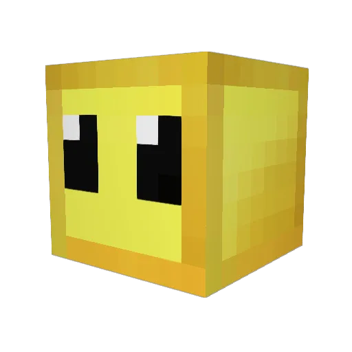 barret1111 Minecraft avatar head, 3D render