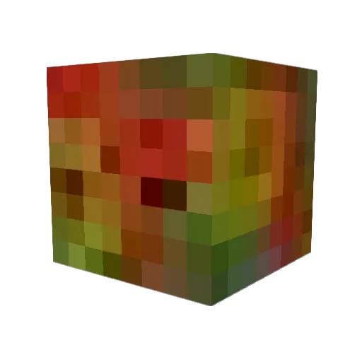 bartbug Minecraft avatar head, 3D render
