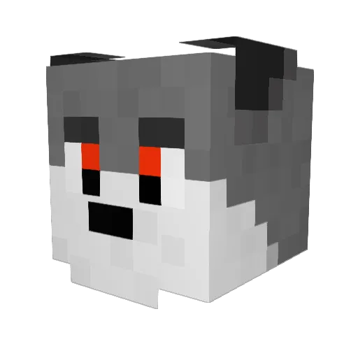 bartek1982 Minecraft avatar head, 3D render