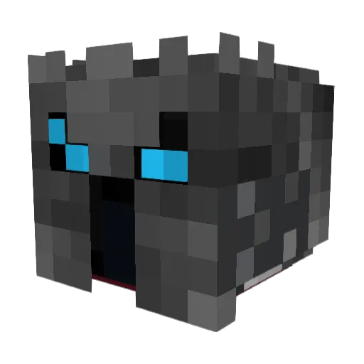 bartek54 Minecraft avatar head, 3D render