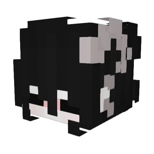 bartelemanovw Minecraft avatar head, 3D render
