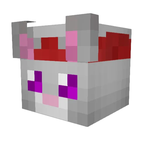 bartell11 Minecraft avatar head, 3D render