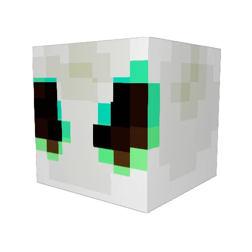 bartoz7 Minecraft avatar head, 3D render