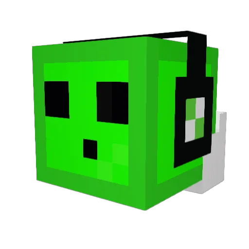 bartpiw Minecraft avatar head, 3D render