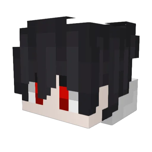 bartunciooo Minecraft avatar head, 3D render