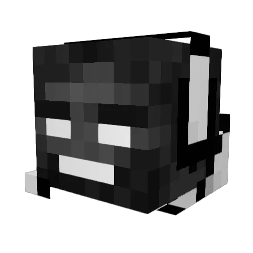 barzul7 Minecraft avatar head, 3D render