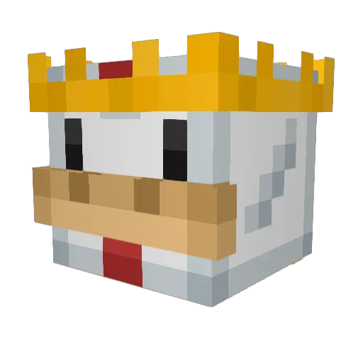bas_nwl Minecraft avatar head, 3D render