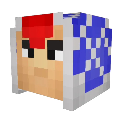 bashthenerd713 Minecraft avatar head, 3D render