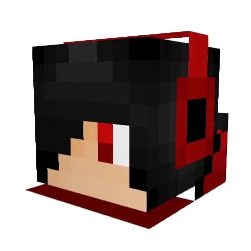 basilisk25 Minecraft avatar head, 3D render