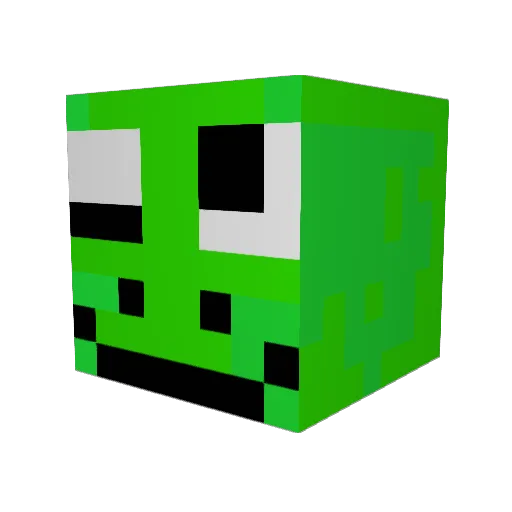 basilisk_kun Minecraft avatar head, 3D render
