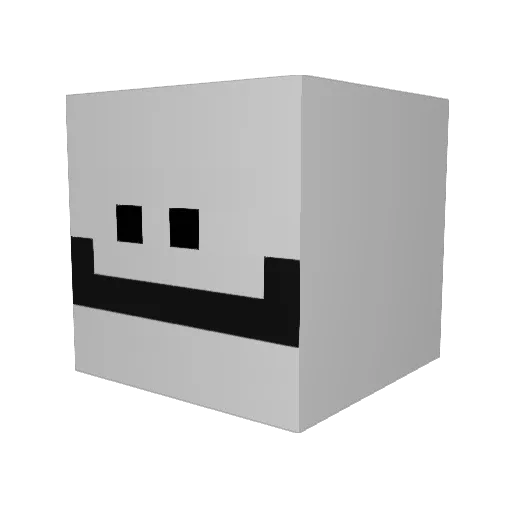 basketballguy6 Minecraft avatar head, 3D render