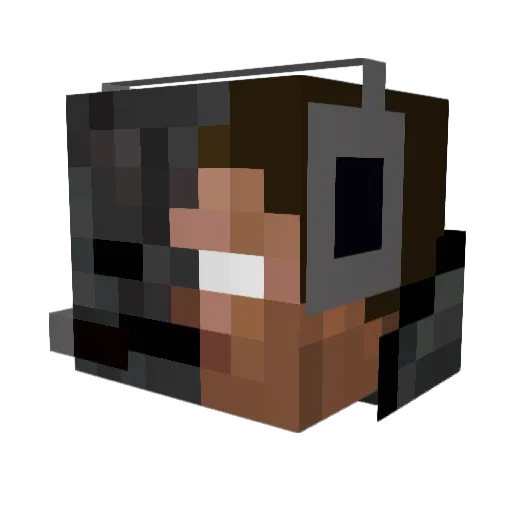 basketman123 Minecraft avatar head, 3D render