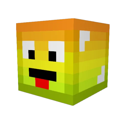 basku90 Minecraft avatar head, 3D render