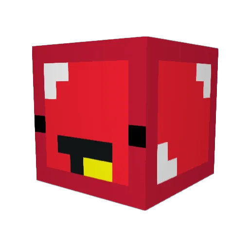 bass13055 Minecraft avatar head, 3D render