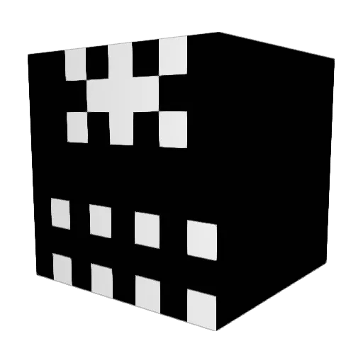bassbros Minecraft avatar head, 3D render