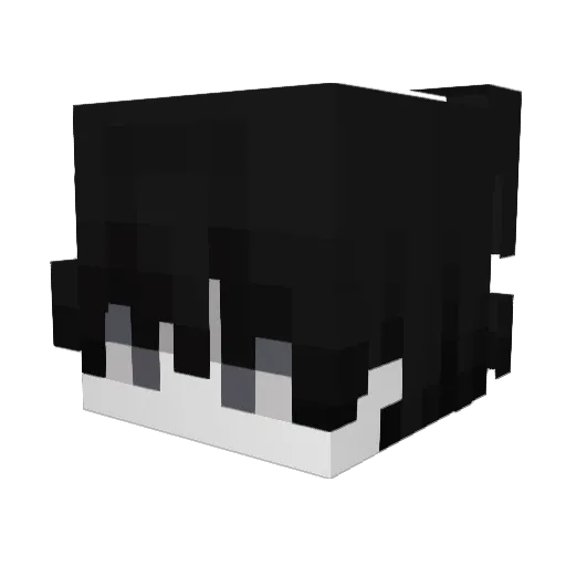basskillar Minecraft avatar head, 3D render