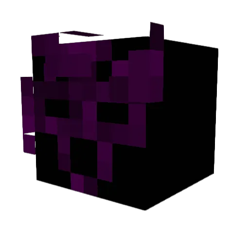 bassmester Minecraft avatar head, 3D render