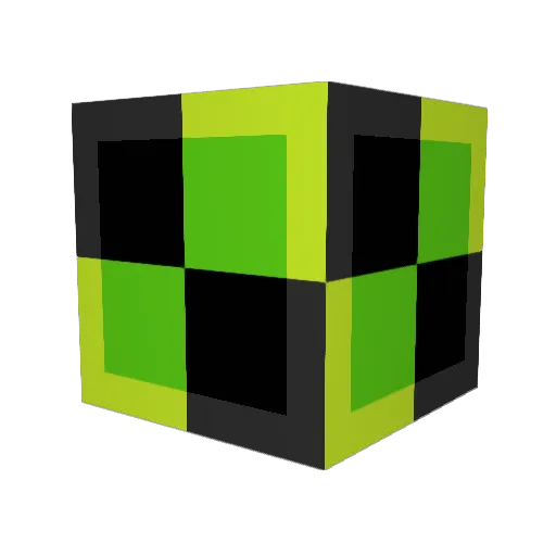 bassnerd Minecraft avatar head, 3D render