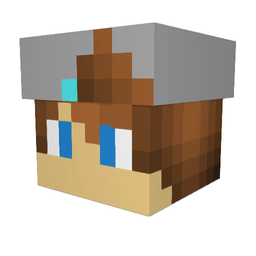 bassybizzle Minecraft avatar head, 3D render