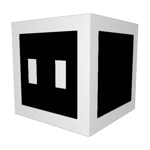 bastad Minecraft avatar head, 3D render