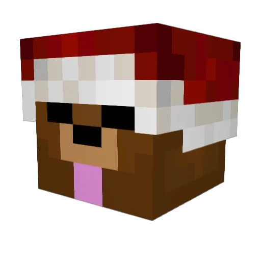 basti1499 Minecraft avatar head, 3D render