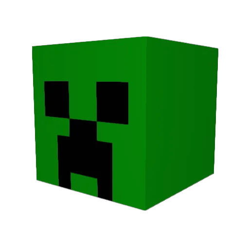 bastian1 Minecraft avatar head, 3D render