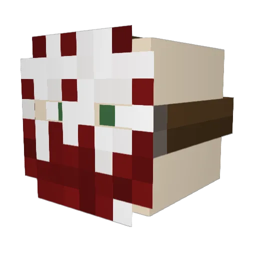 bastian7998 Minecraft avatar head, 3D render