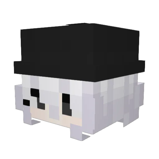 batatinhaeu Minecraft avatar head, 3D render