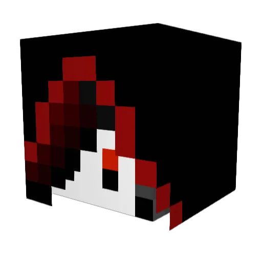 batcat29 Minecraft avatar head, 3D render