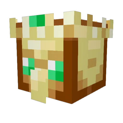 batdan157 Minecraft avatar head, 3D render