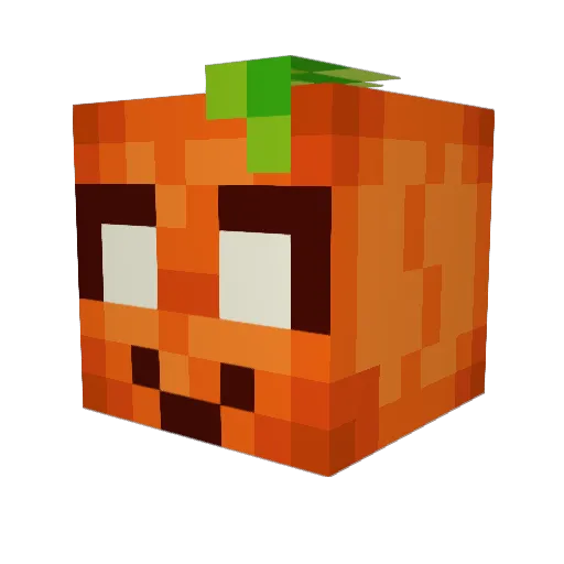 bateman100100 Minecraft avatar head, 3D render