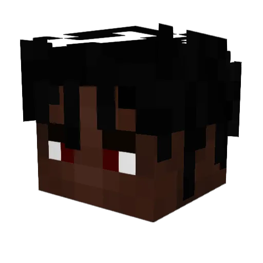 batiko02 Minecraft avatar head, 3D render