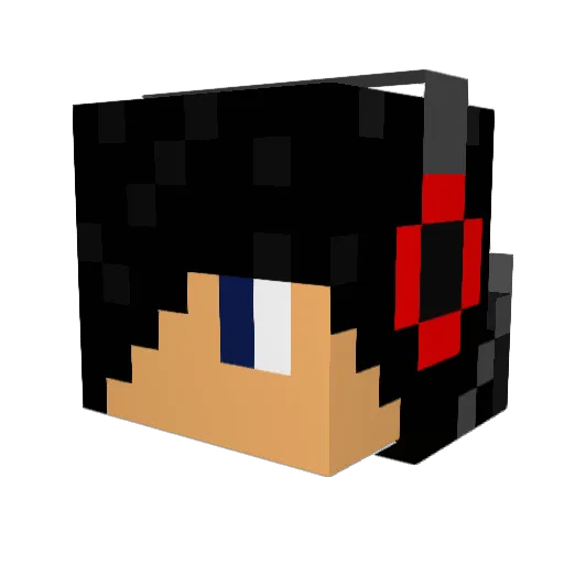 batman112002 Minecraft avatar head, 3D render