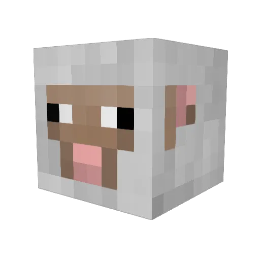 batman8927 Minecraft avatar head, 3D render