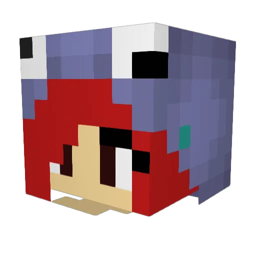 batman_ct Minecraft avatar head, 3D render