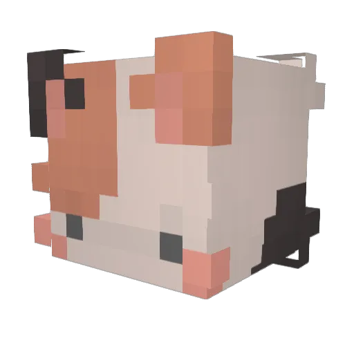 batmanpilled Minecraft avatar head, 3D render