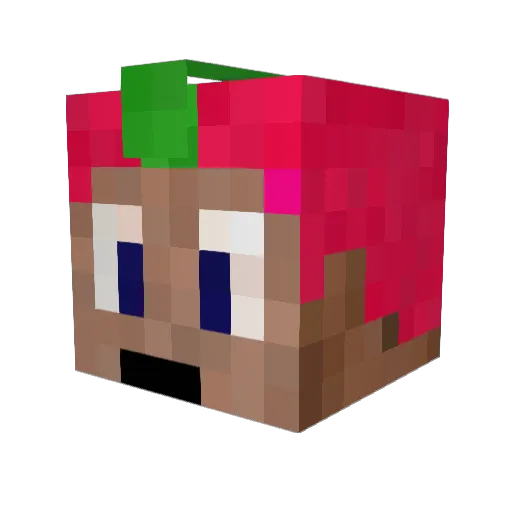 batmanrobin2 Minecraft avatar head, 3D render