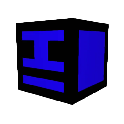 baton333 Minecraft avatar head, 3D render