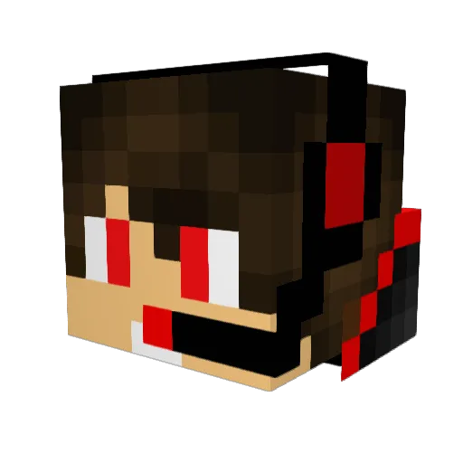 batshadow05 Minecraft avatar head, 3D render